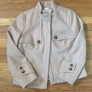 Chico’s sz 1 beige jacket gorgeous